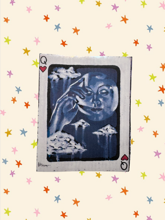 Vintage Playing Card Sticker