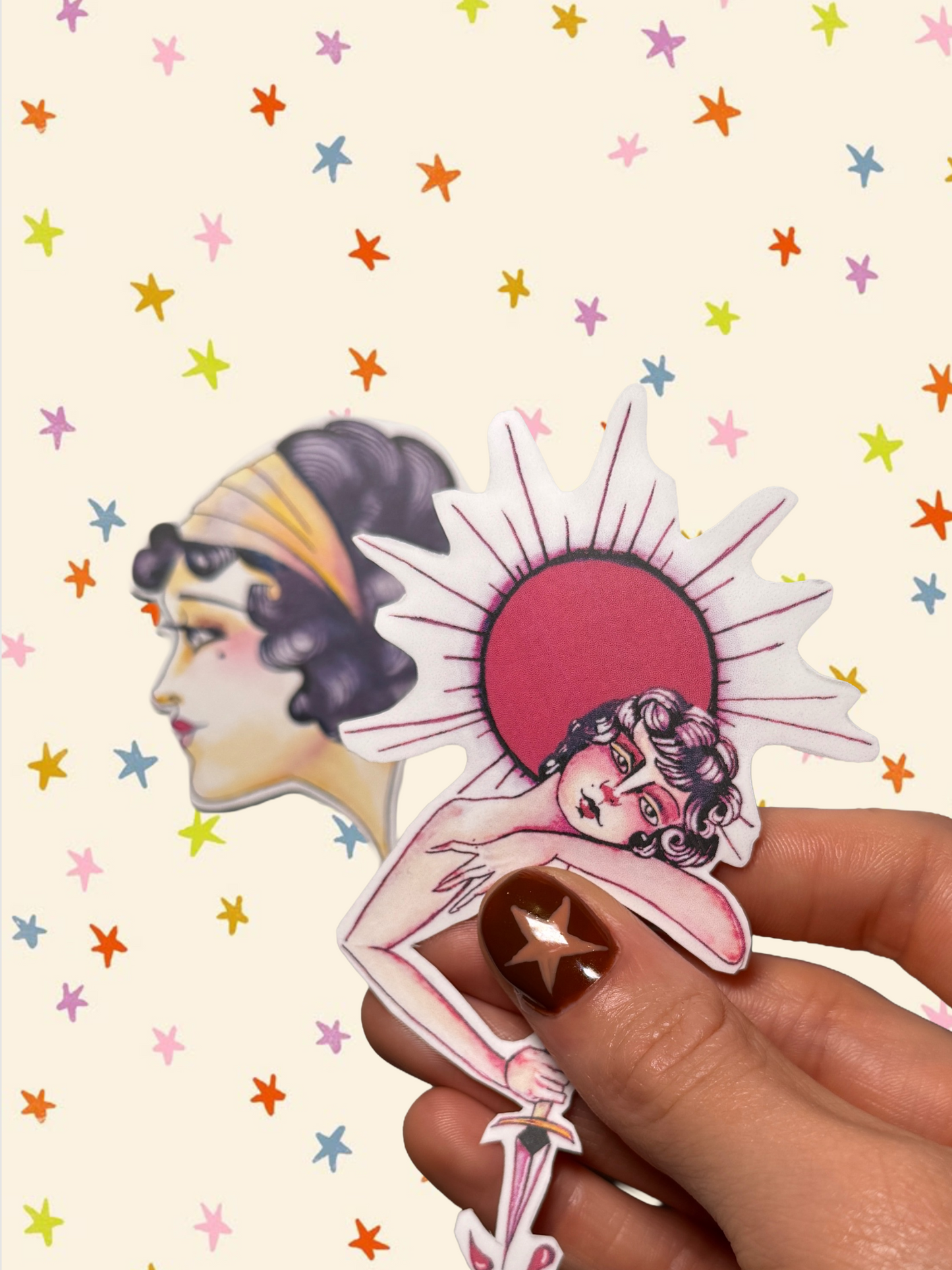 Traditional tattoo stickers