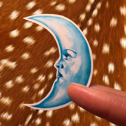 Blue Moon Sticker