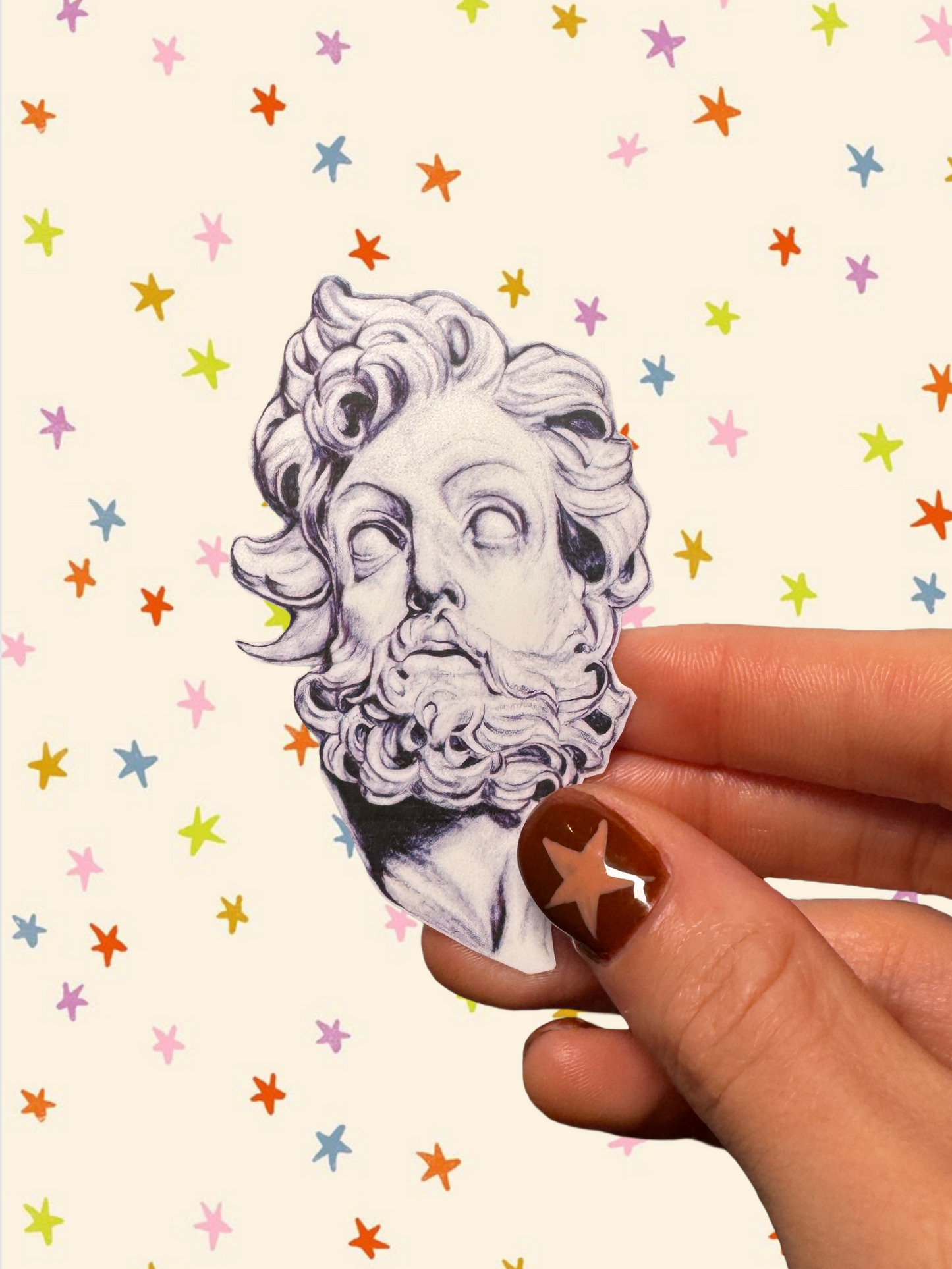 Statue Sticker