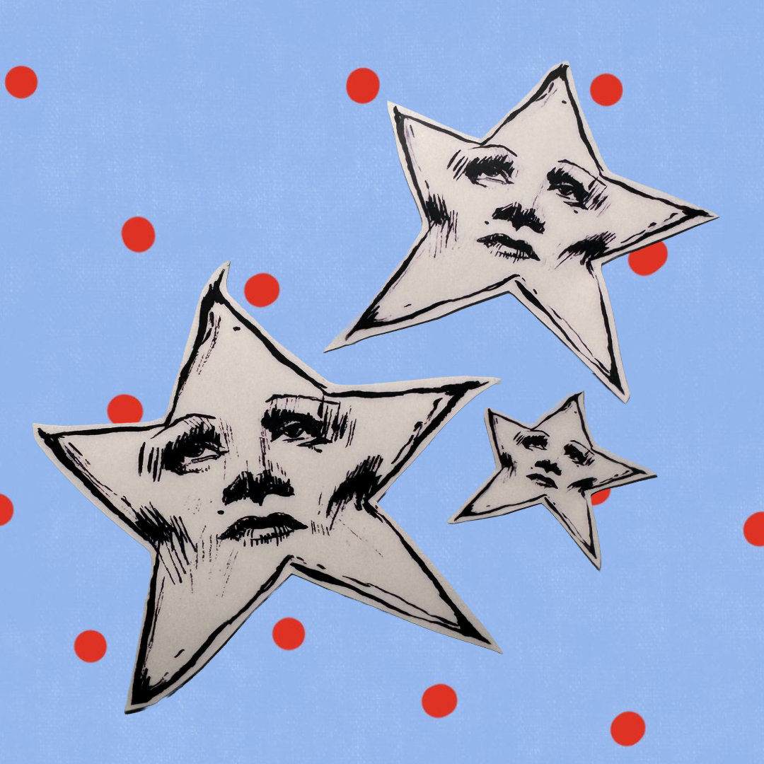 Movie Star Sticker