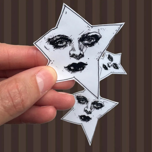 Movie Star Sticker