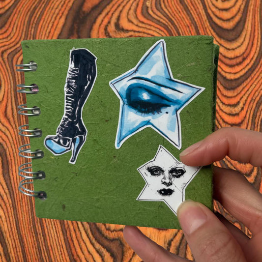 Blue Eye Sticker