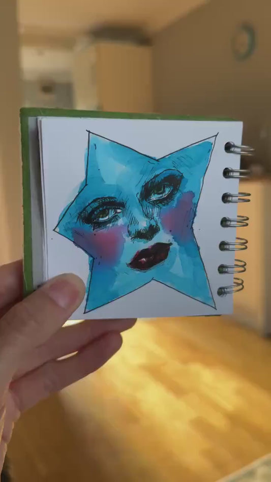 Blue Star Sticker